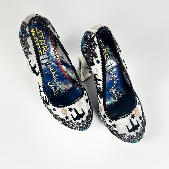 Irregular Choice x Star Wars Battle with Artoo R2D2 Heels Size 6.5 - Picture 8 of 11